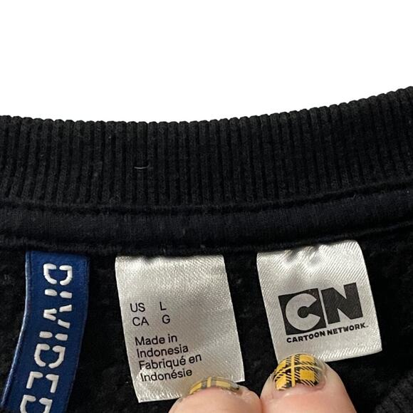 Rick & Morty Sweater Men’s Large Crewneck Graphic Comfy Cartoon Network - Picture 4 of 5